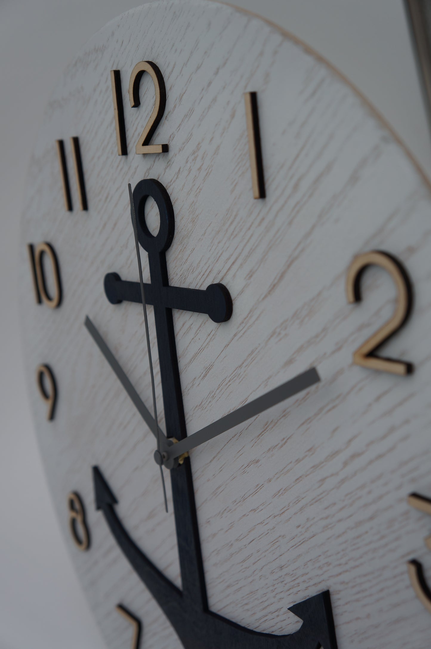 14" Anchor Wood Clock