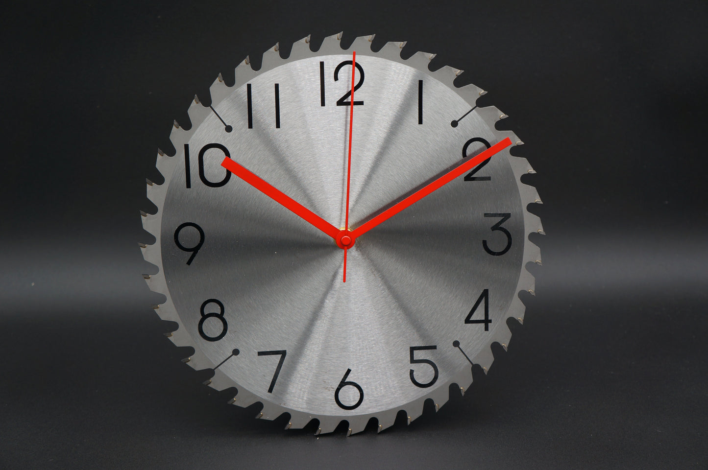 Sawblade Clock