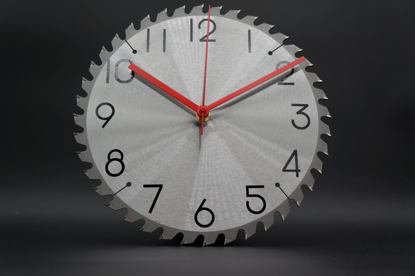 Sawblade Clock